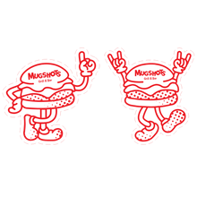 Load image into Gallery viewer, Mugshots Burgers Vinyl Stickers