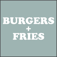 Load image into Gallery viewer, Burger & Fries Tee