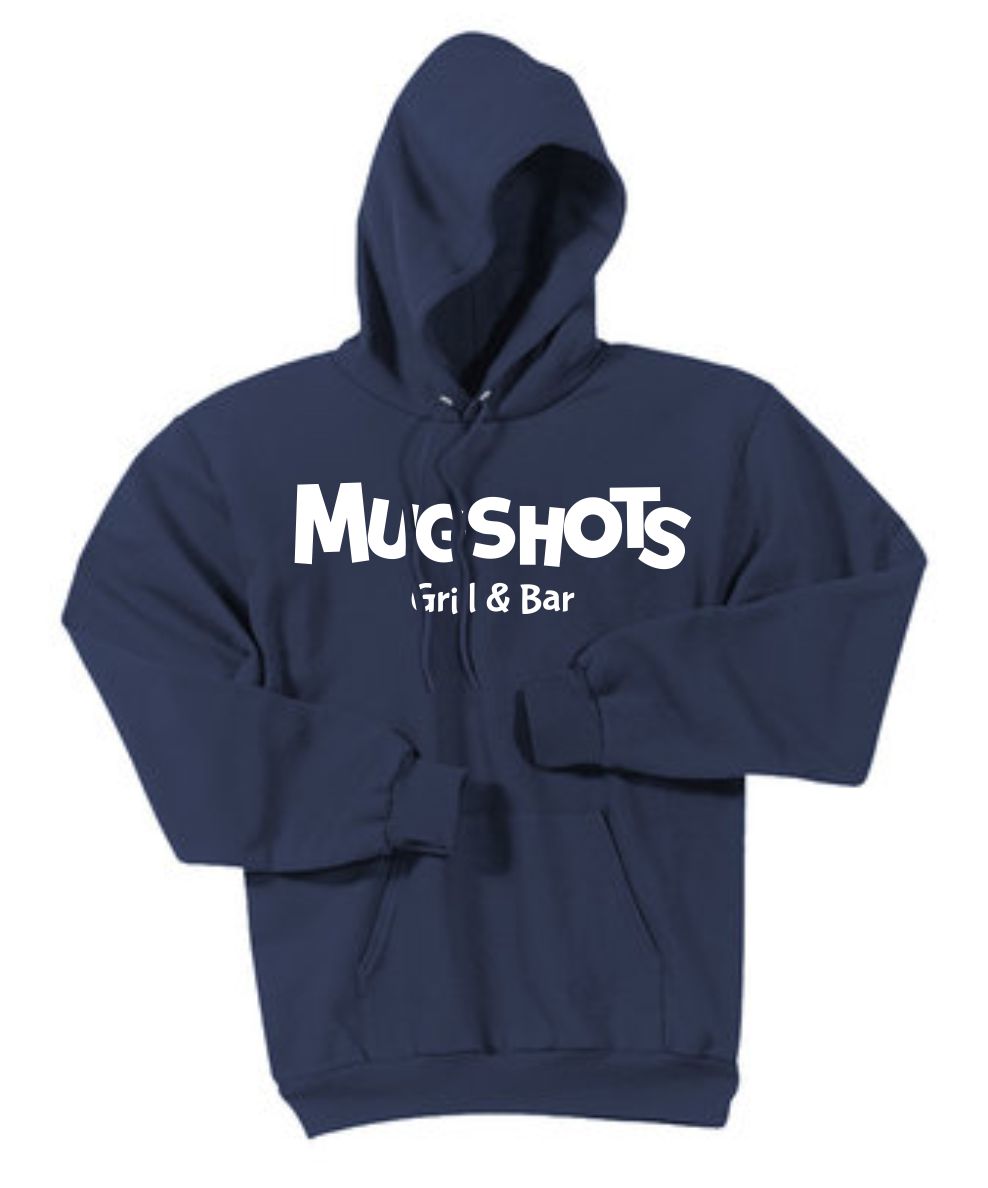 Fleece Pullover Hooded Sweatshirt - Navy