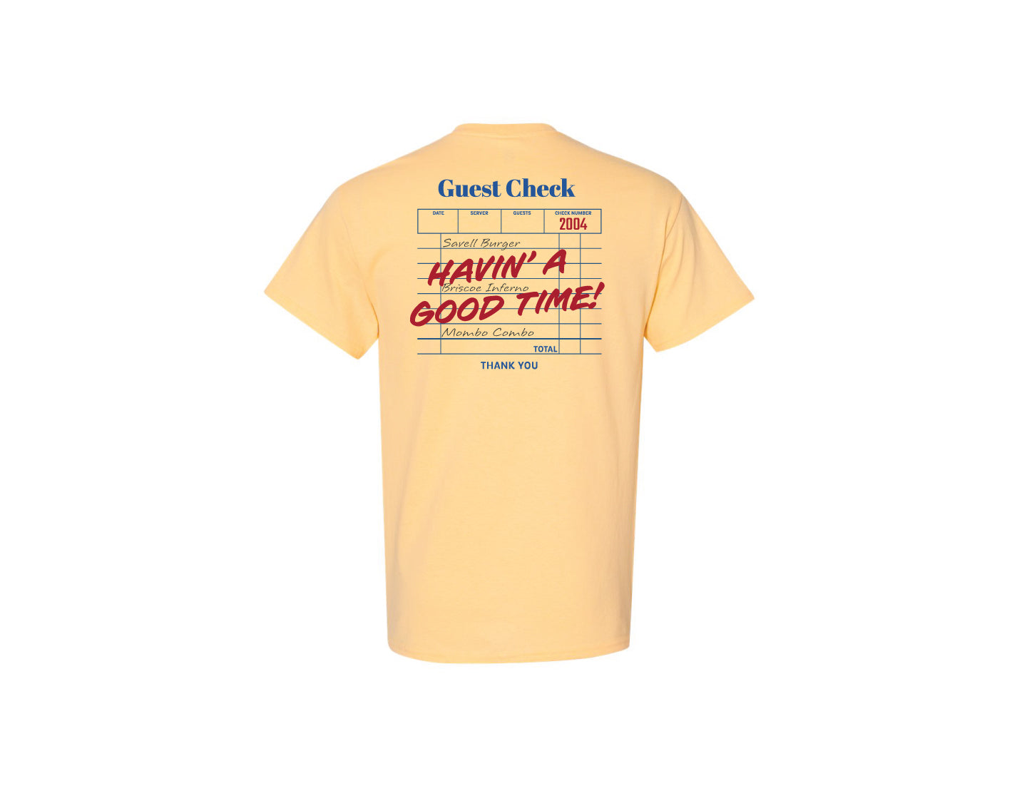 Guest Check Tee