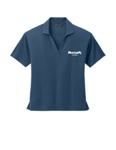 Load image into Gallery viewer, Mercer+Mettle® Women’s Stretch Jersey Polo - Insignia Blue
