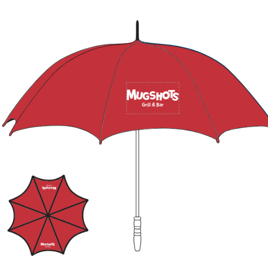 60" Arc Golf Umbrella