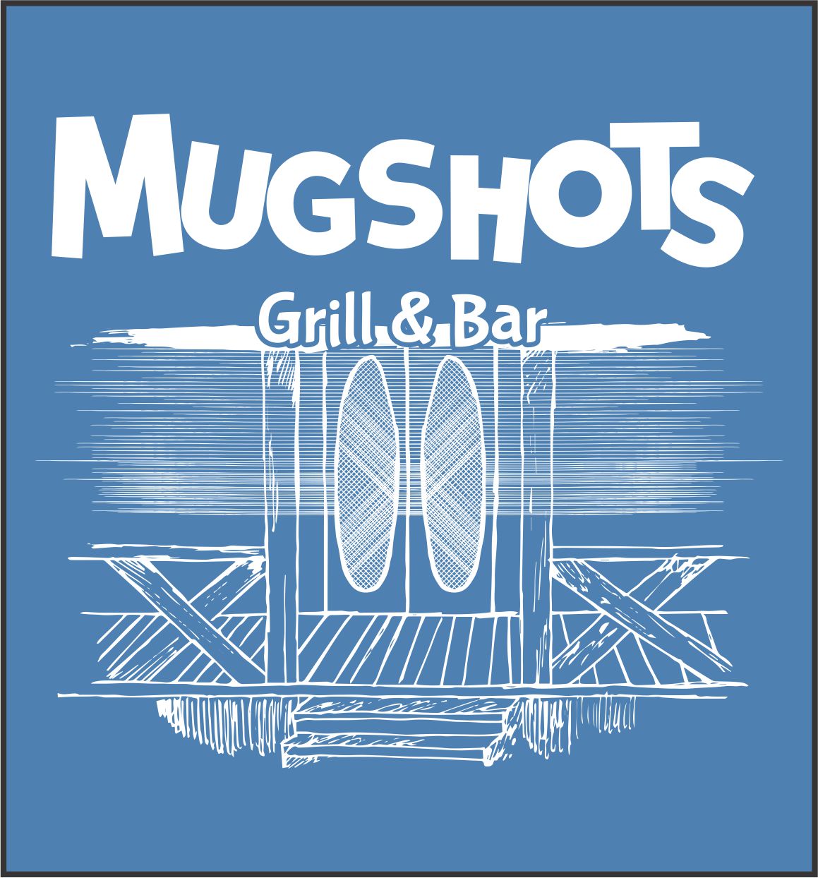 Mugshots Old Store Tie Dye Tee