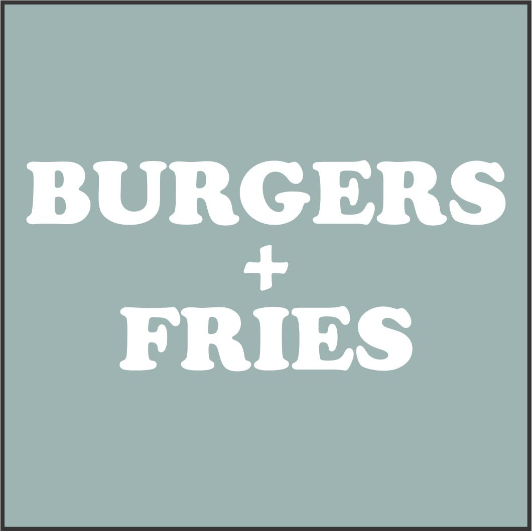 Burger & Fries Tee